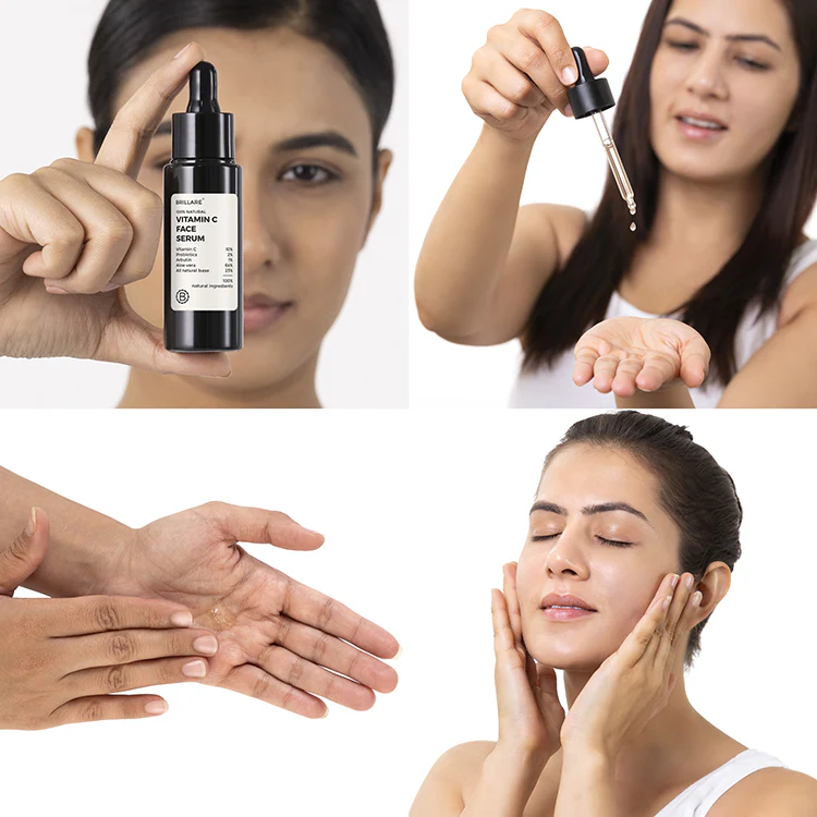 10% Vitamin C Face Serum & Vitamin C Powder Face Wash (30g) Combo For Pigmented Skin - Image 5