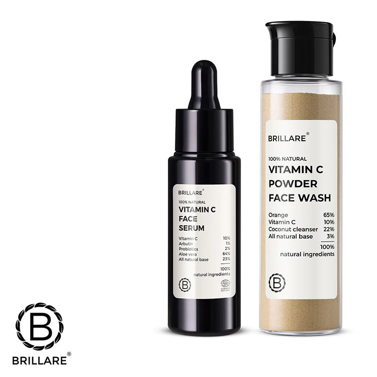 10% Vitamin C Face Serum & Vitamin C Powder Face Wash (30g) Combo For Pigmented Skin - Image 8
