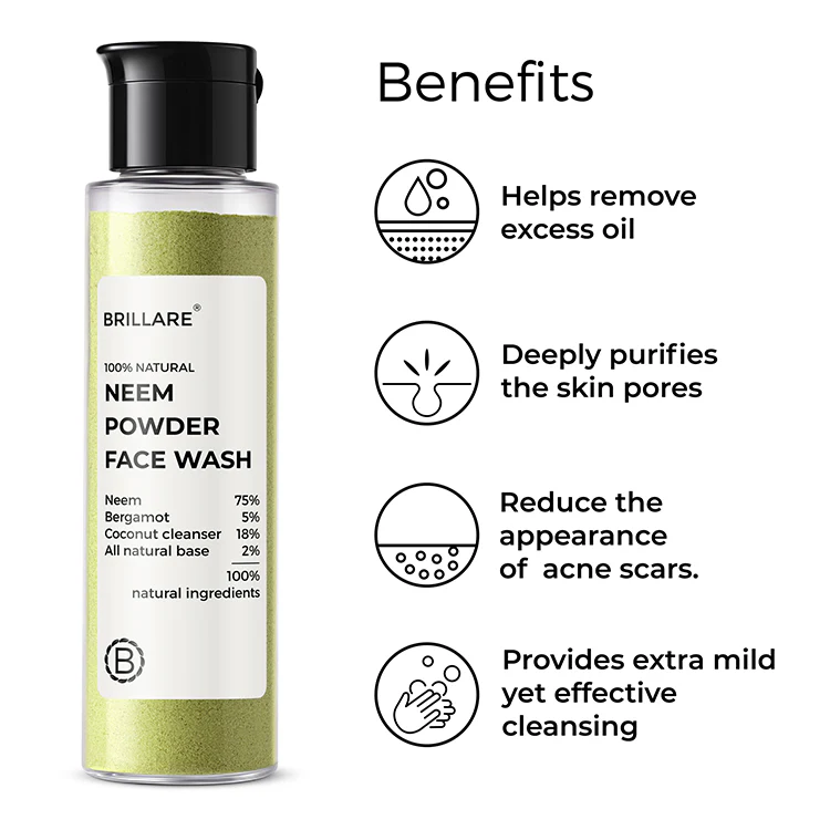 2% Salicylic Acid Face Serum & Neem Powder Face Wash (30g) Combo for acne-prone skin - Image 5