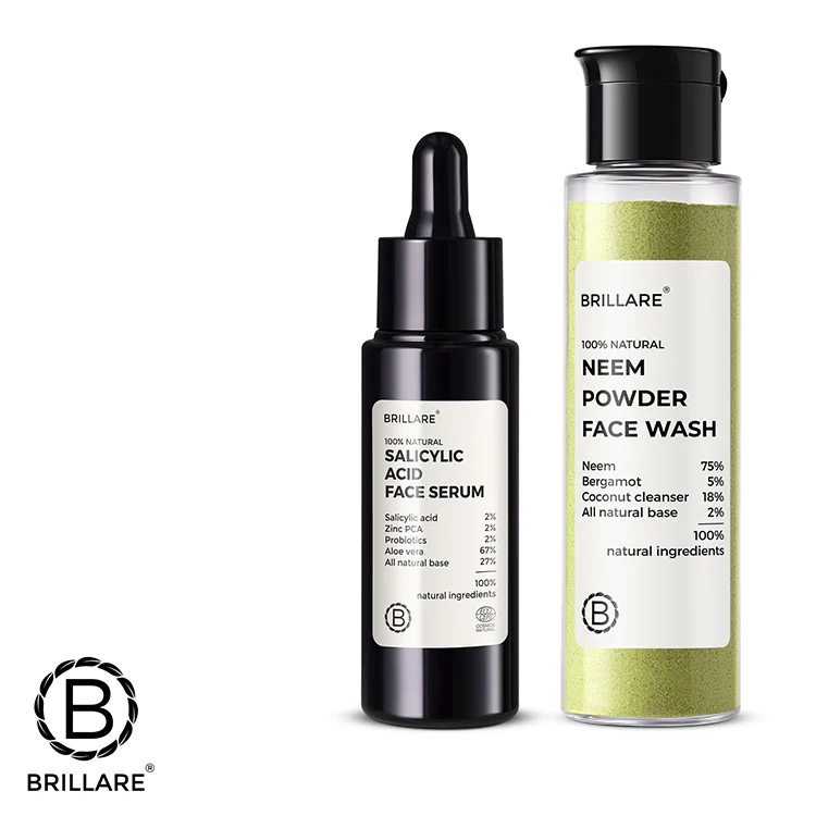 2% Salicylic Acid Face Serum & Neem Powder Face Wash (30g) Combo for acne-prone skin - Image 8