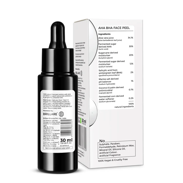 AHA BHA Exfoliating Face Peeling Solution - Image 9