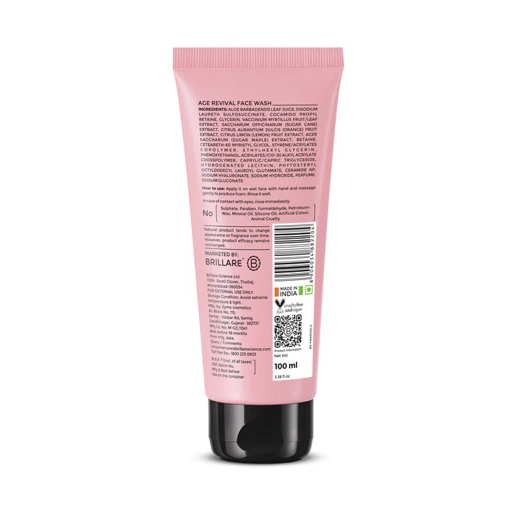 Age Revival Face Wash for Ageing Skin - Image 8