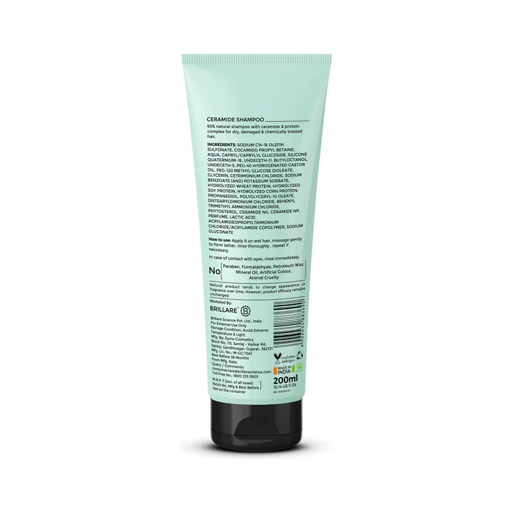 Ceramide Shampoo For Dry, Damaged & Chemically Treated Hair - Image 8