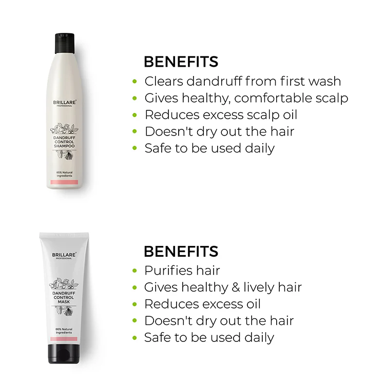 Dandruff Control Shampoo & Conditioner with Hair Wrap Towel Combo - Image 6