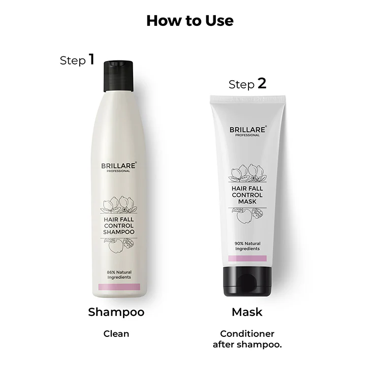 Hair Fall Control Shampoo & Conditioner with Hair Wrap Towel Combo - Image 5