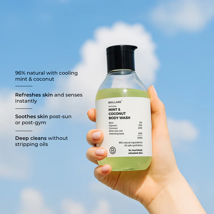 Mint & Coconut Body Wash - Image 3