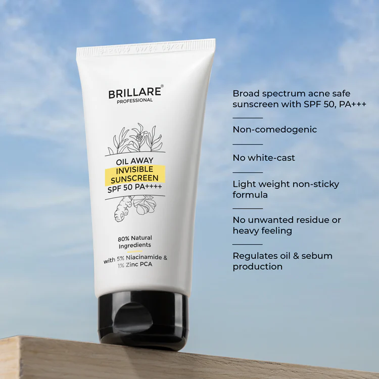 Oil Away Invisible Sunscreen with SPF50 - Image 3