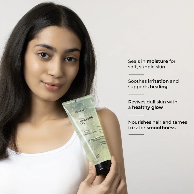Pure Aloe Vera Gel For Nourished Hair & Skin - Image 3
