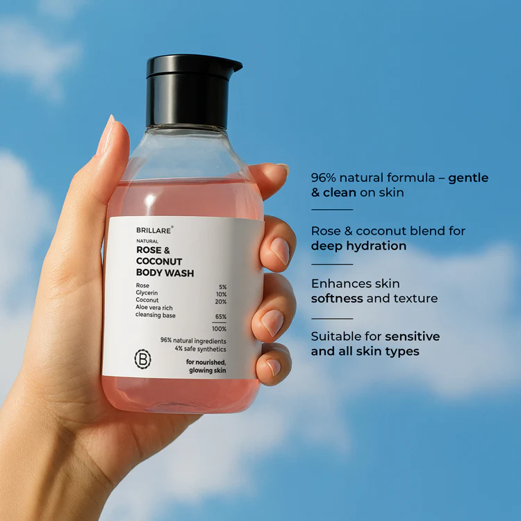 Rose & Coconut Body Wash - Image 3