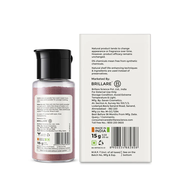 Rose Powder Face Wash For youthful Skin - Image 10