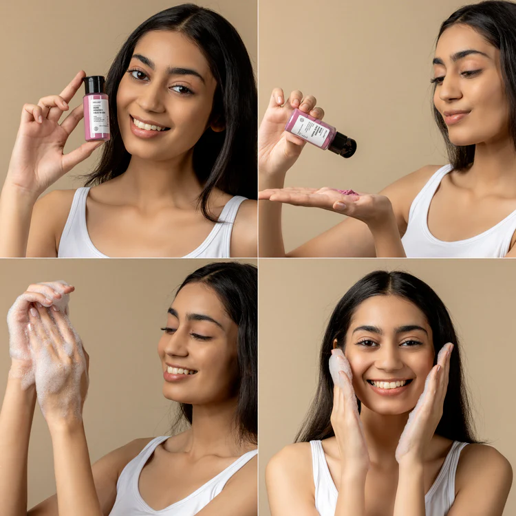 Rose Powder Face Wash For youthful Skin - Image 5