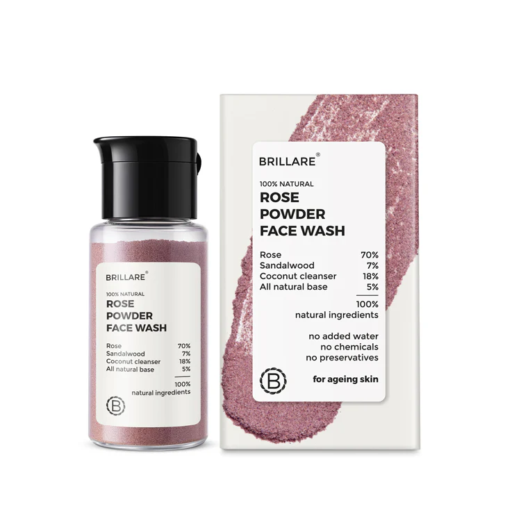 Rose Powder Face Wash For youthful Skin - Image 9