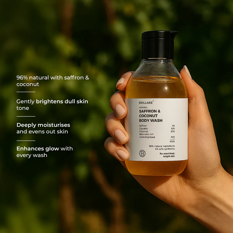 Saffron & Coconut Body Wash - Image 2