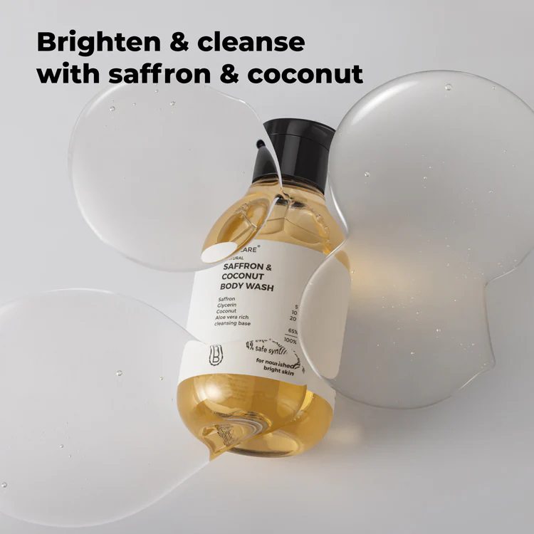 Saffron & Coconut Body Wash - Image 3
