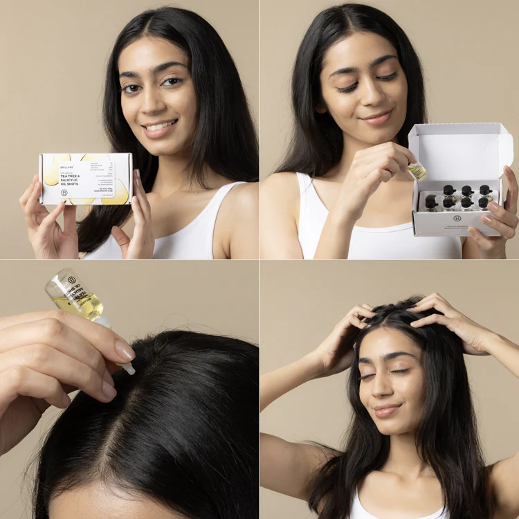 Tea Tree & Salicylic Oil Shots For Dandruff Control - Image 6