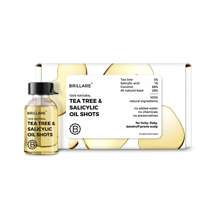 Tea Tree & Salicylic Oil Shots For Dandruff Control - Image 9