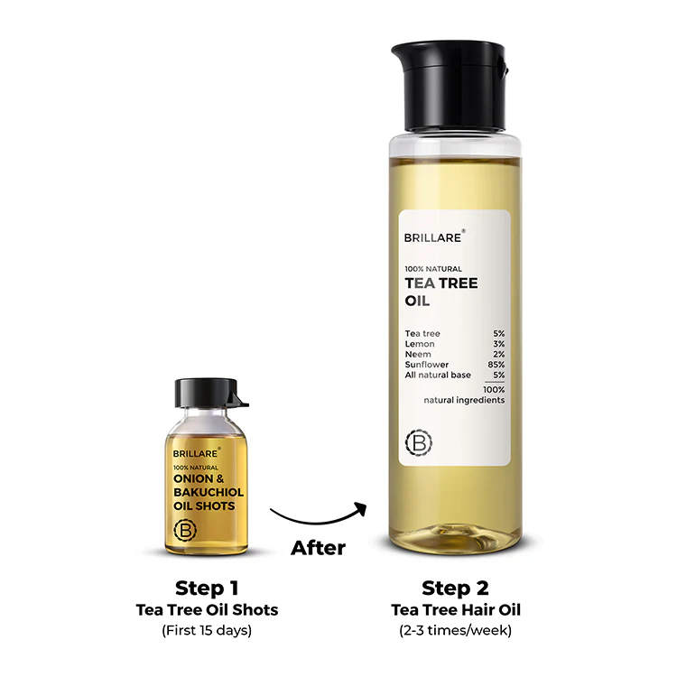 Tea Tree & Salicylic Oil Shots and Tea Tree Oil Combo For Dandruff Control - Image 7