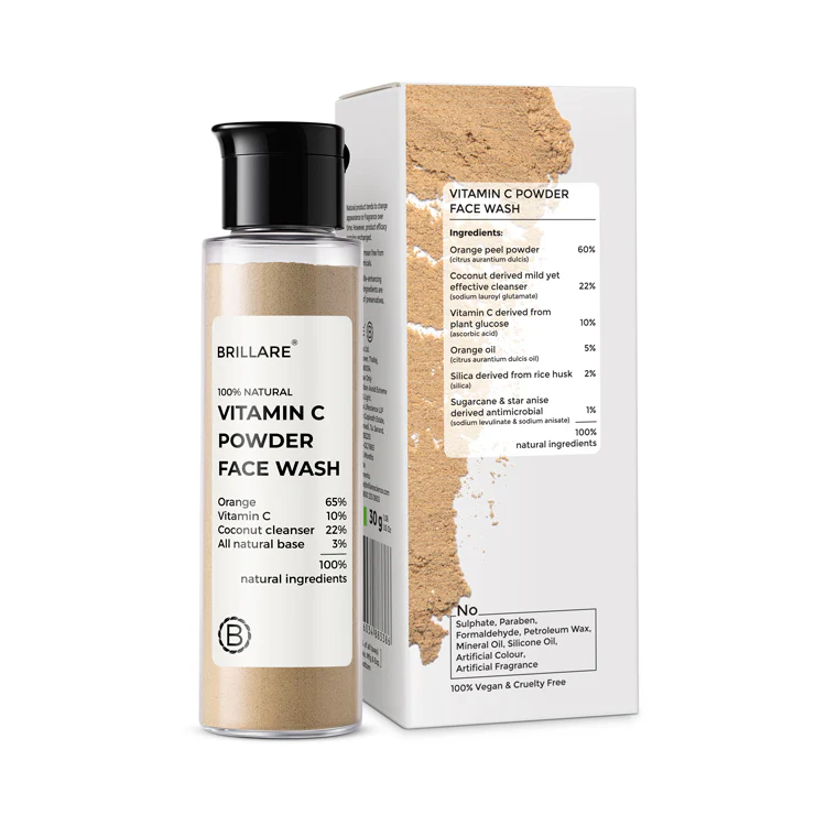 Vitamin C Powder Face Wash For Bright, Glowing Skin, 30g - Image 10
