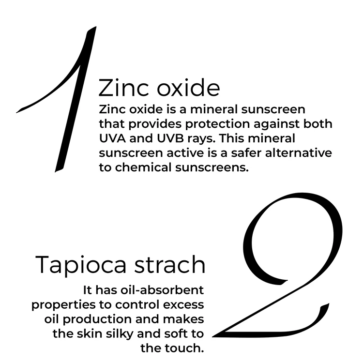 Zinc Powder Sunscreen SPF50 (Beige) - Image 4